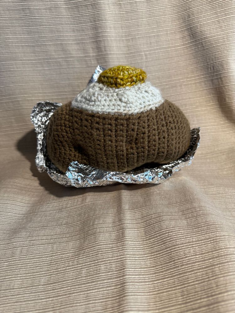 Crochet Baked Potato