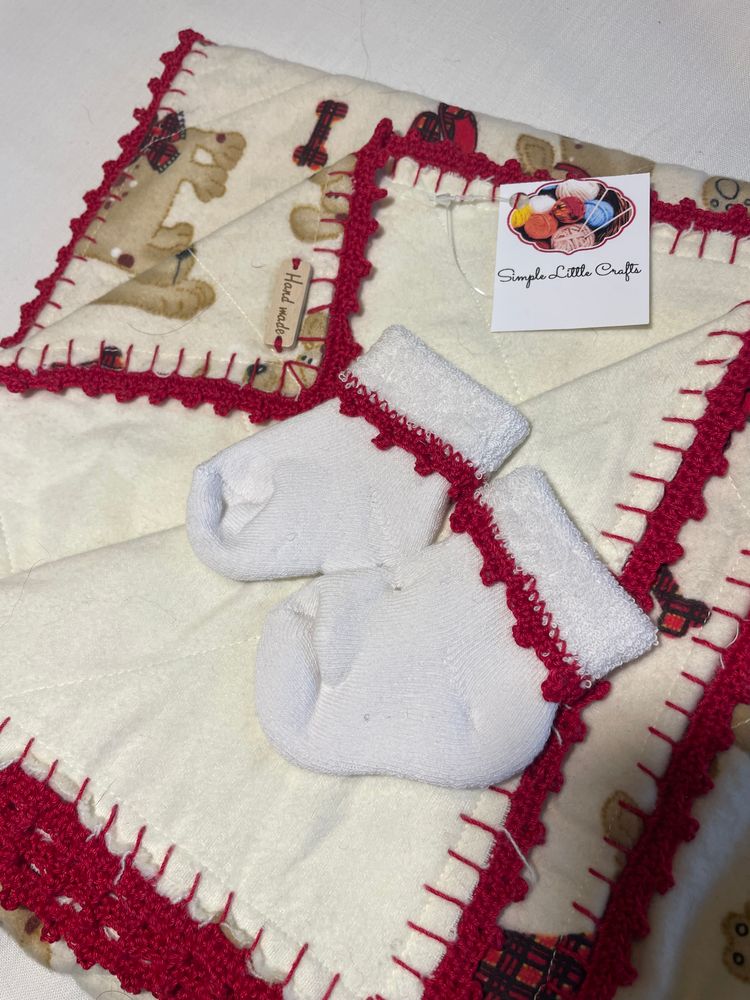 Flannel Baby Swaddle Set