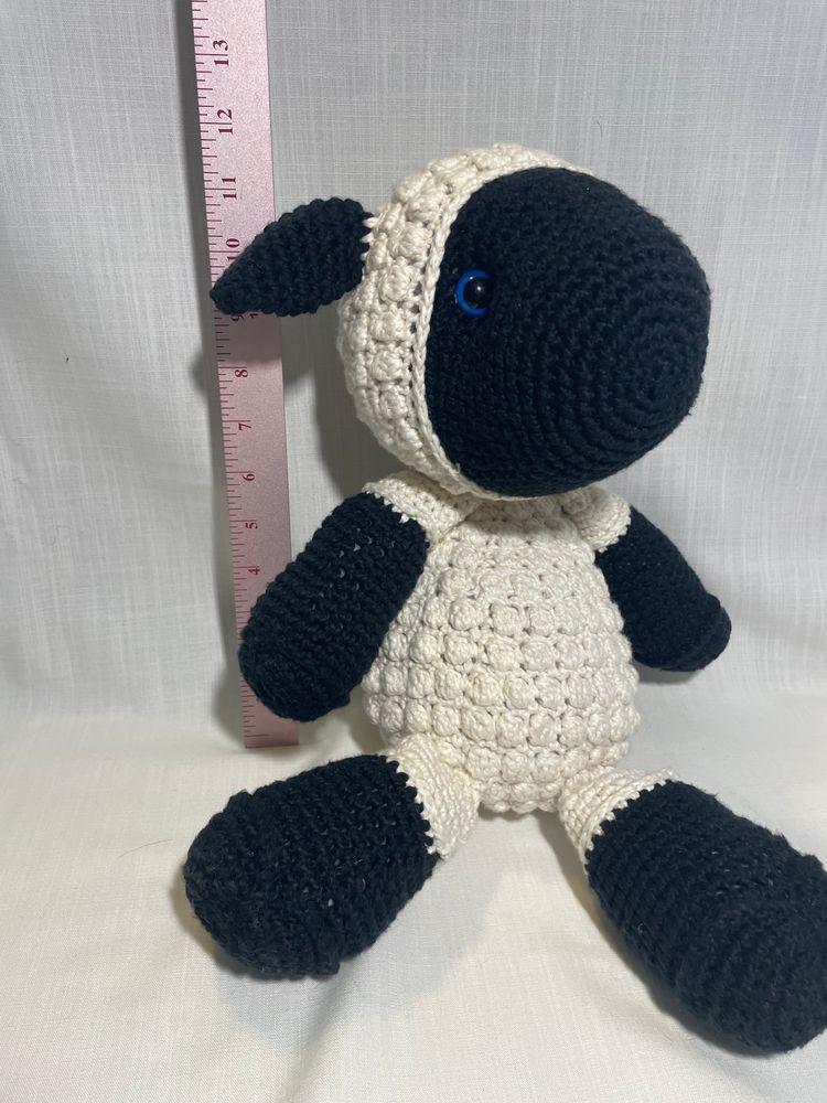 Cuddly Crocheted Lamb